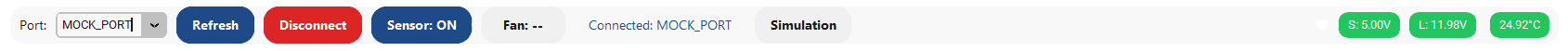 Fig. 40: Simulation Controls Button