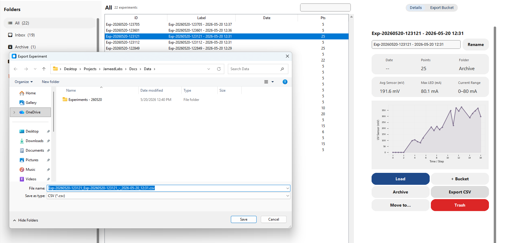 Fig. 106: Export Single Item